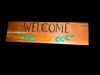 Welcome sign