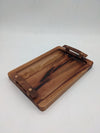 Small Madrone Platter with Handles